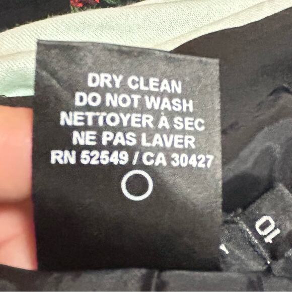 Nwt- Laundry by Shelli Segal-  Blazer with velvet piping and tie waist - Picture 5 of 6